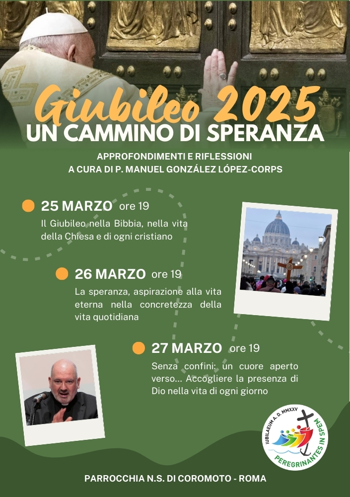Giubileo 2025 - Padre Manuel